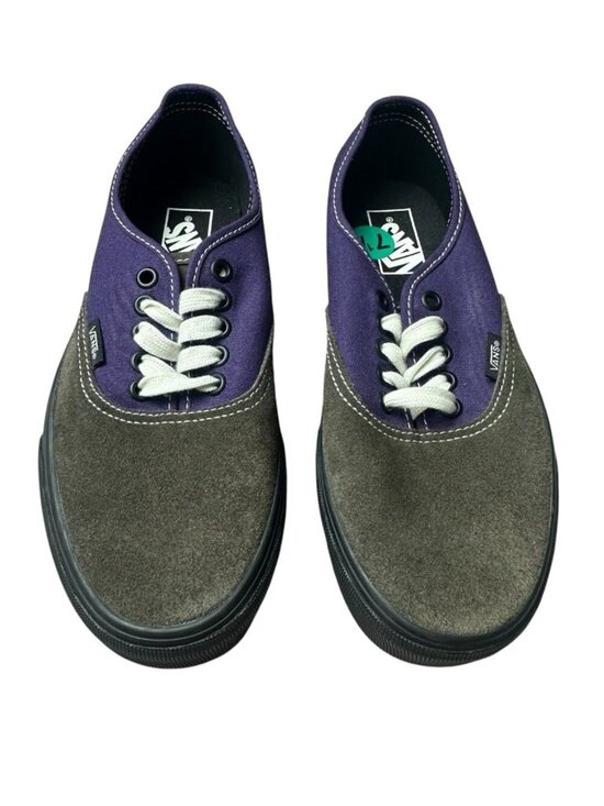 Vans Authentic Suede Canvas Purple Black Men’s 7 - W 8.5 New 721356 main image 10